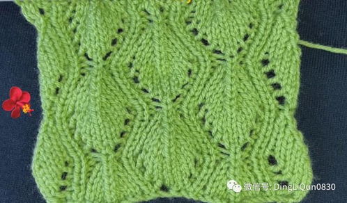 針織作品 30個(gè)美麗的毛衣針織針跡圖案設(shè)計(jì)